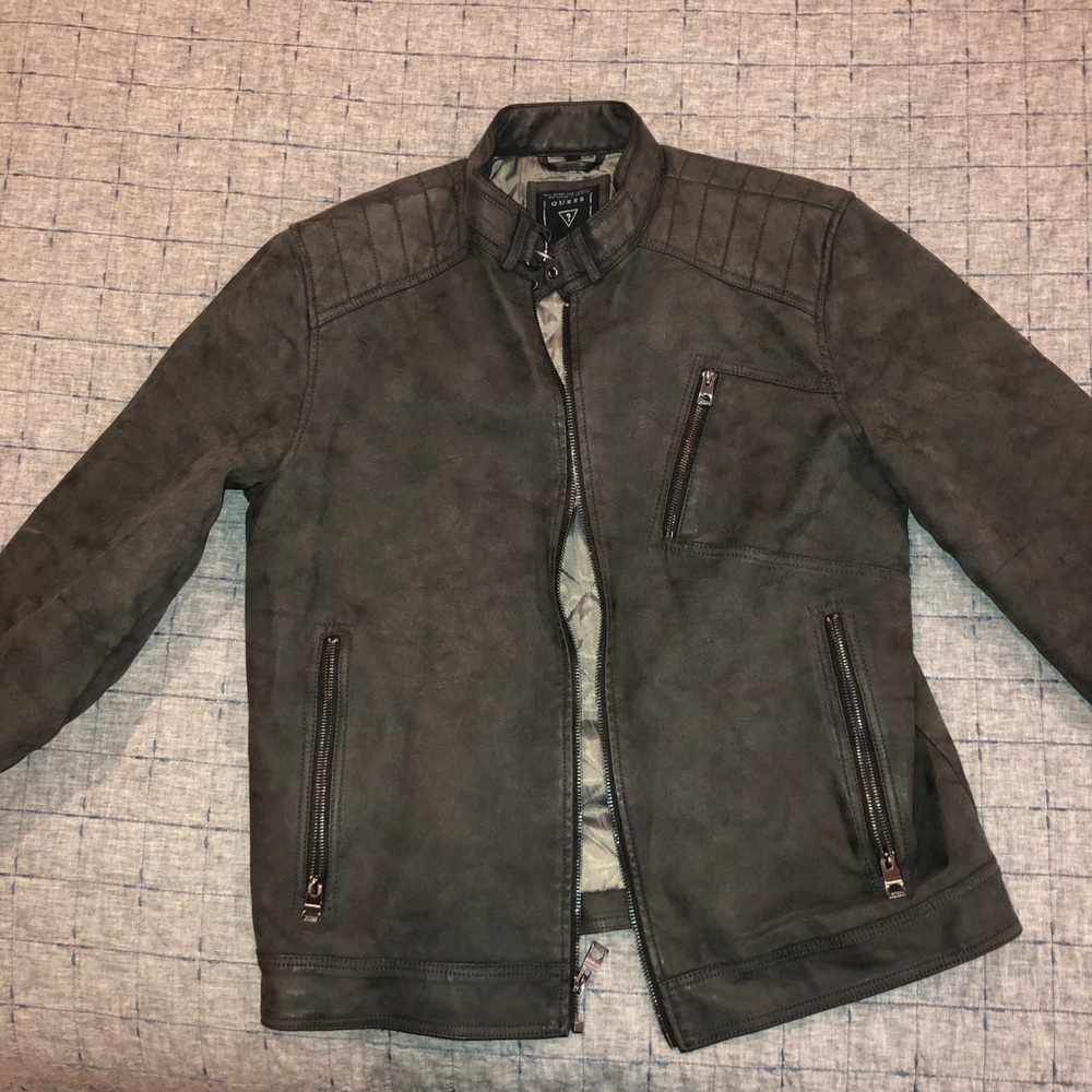 Men’s Guess Jacket, like new, gray